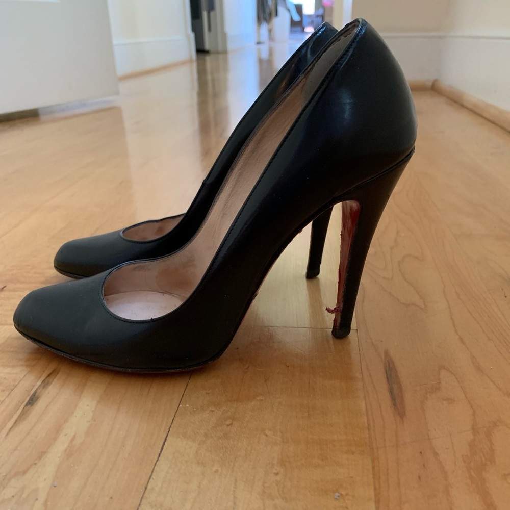 Christian Louboutin black pumps, size 37.